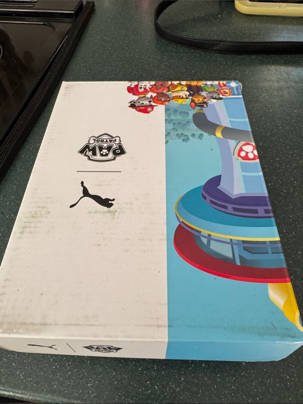 Paw Patrol Blue White Character Gift Box with Multicolor Accents